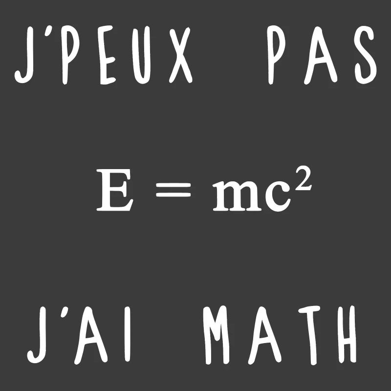 J'peux Pas J'ai Math Blanc