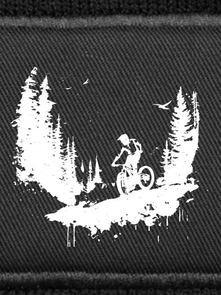 Mountain Biking Drawing