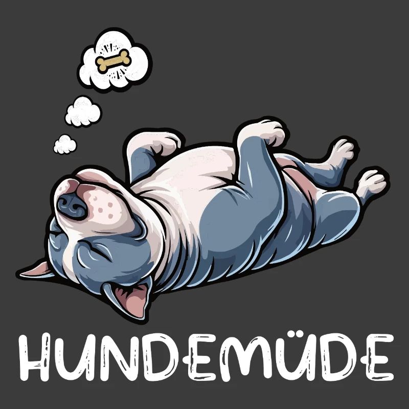 Hundemüde American Bully Bully Pit Bullybesitzer