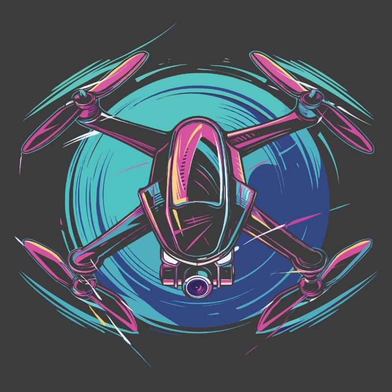 Neon Drohne 