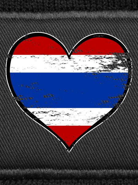 Thailand Heart Flag used