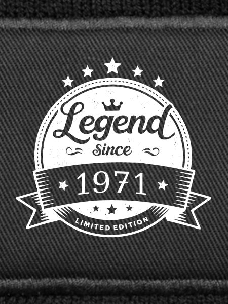 Legend since 1971 - Emblem
