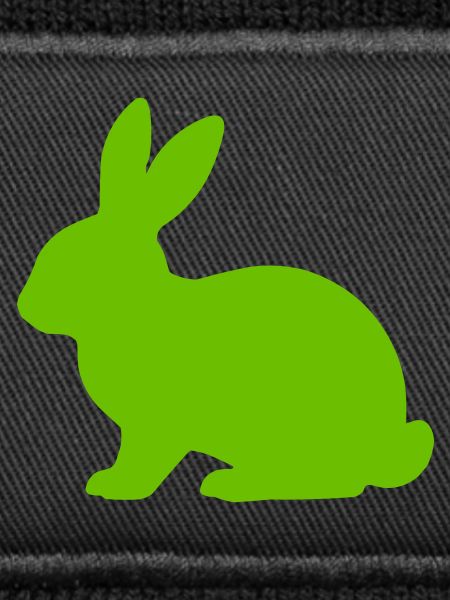 Heller Hase Silhouette