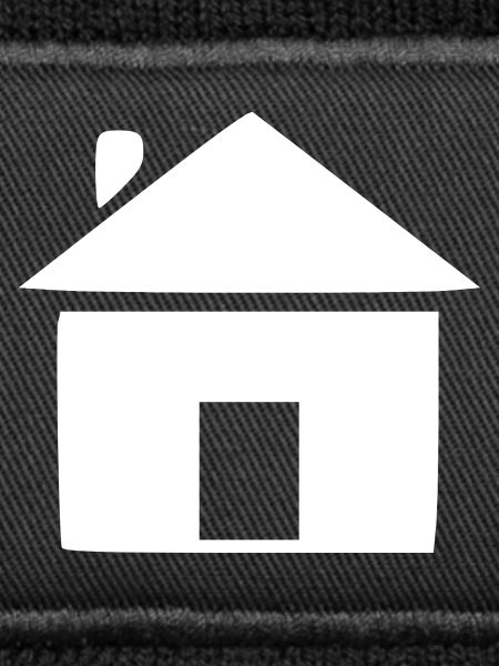 Haus minimal Bauherr Geschenk 