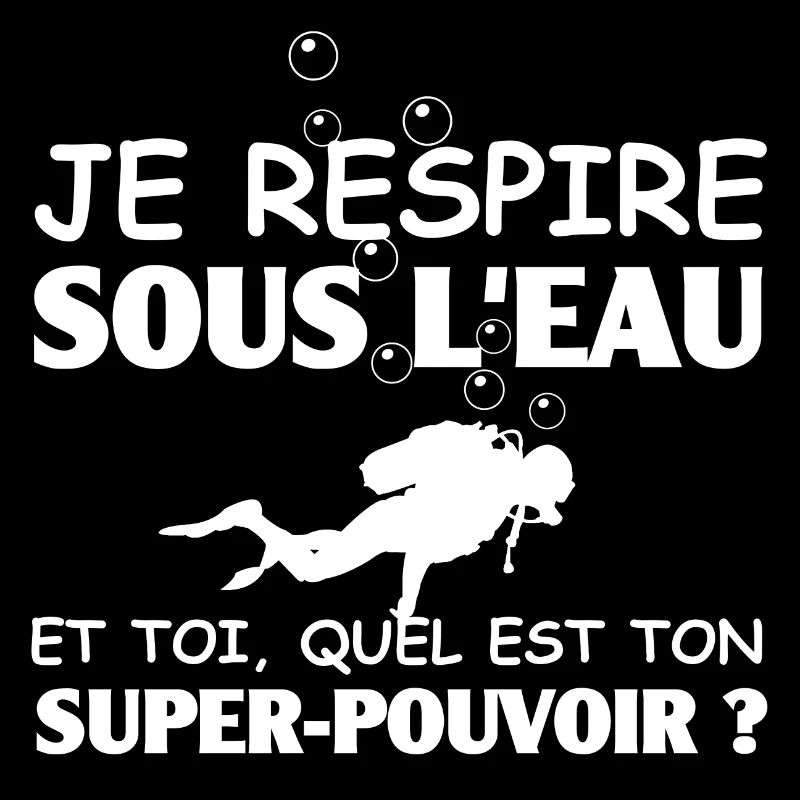 Je respire sous l'eau