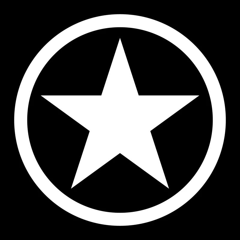 Star in circle