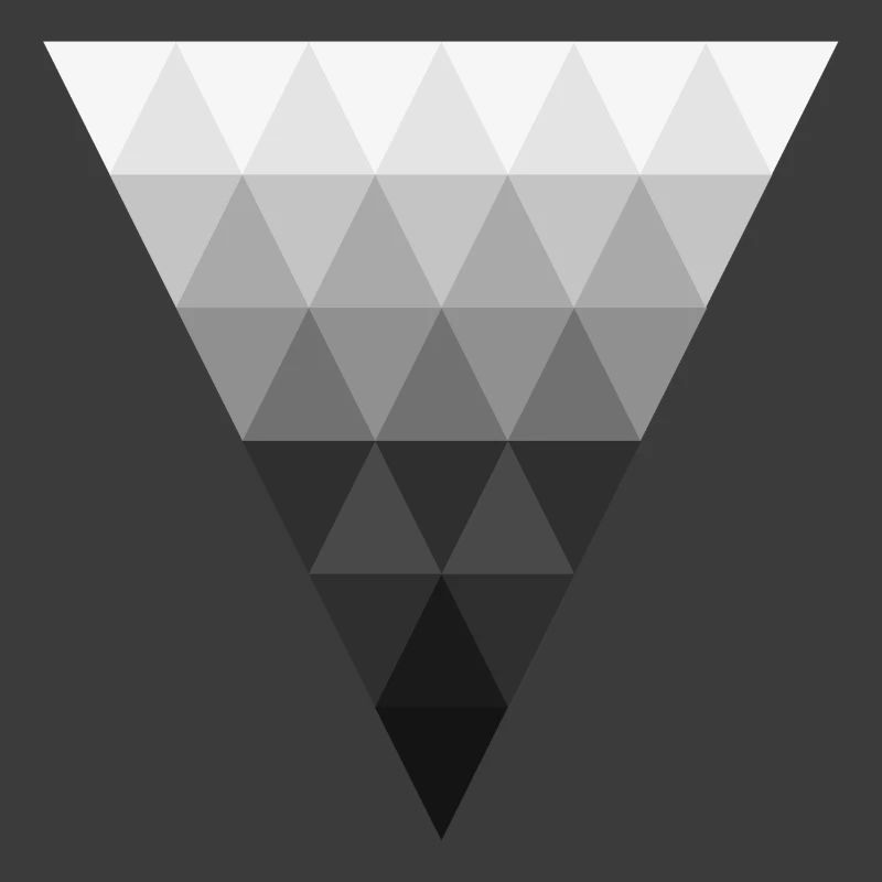 Abstract triangle