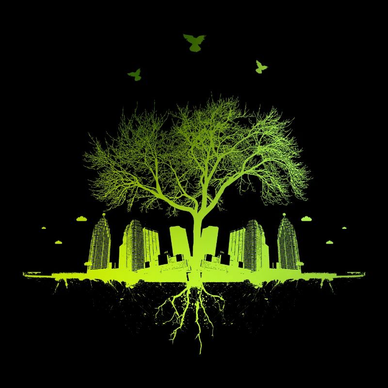 Green Tree - Natur Baum Stadt urban Geschenk