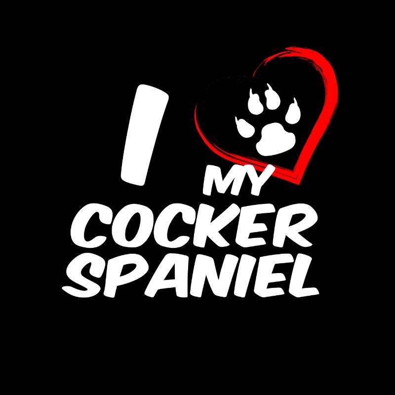 i love my cocker spaniel