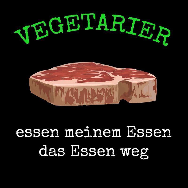 Vegetarier essen meinem Essen das Essen weg