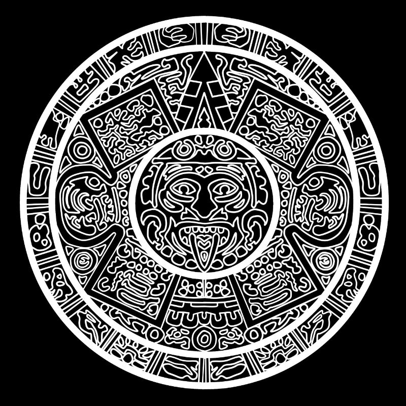 Azteken weiß