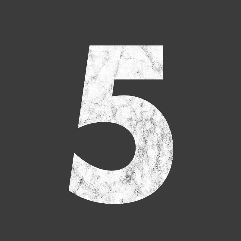 Number 5, number 5, 5, five, number five, five