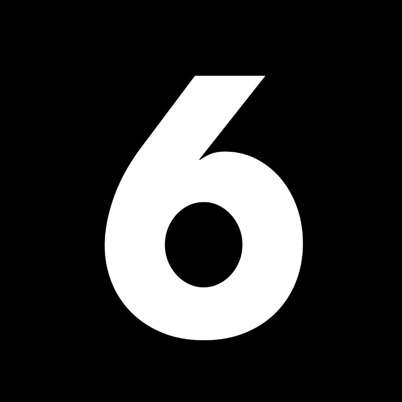 Numéro 6, numéro 6, 6, six, Numéro six, six