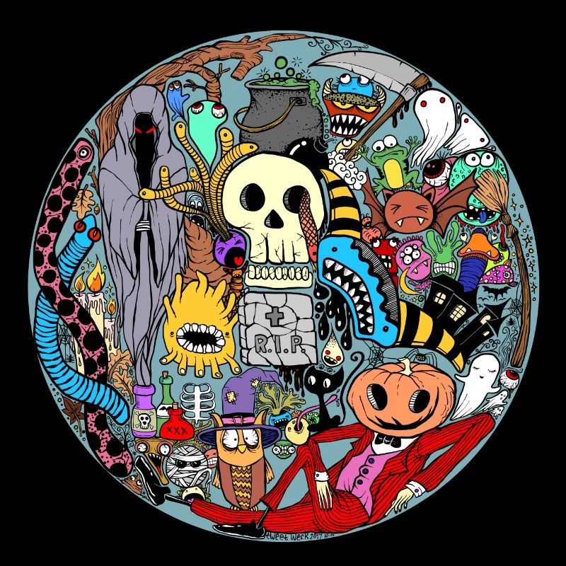 T-shirt d’Halloween