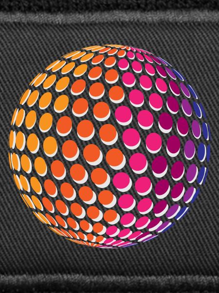 Dotted Rainbow Sphere