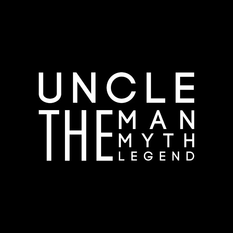 Uncle The Man Myth Legend Tee Shirt Gift