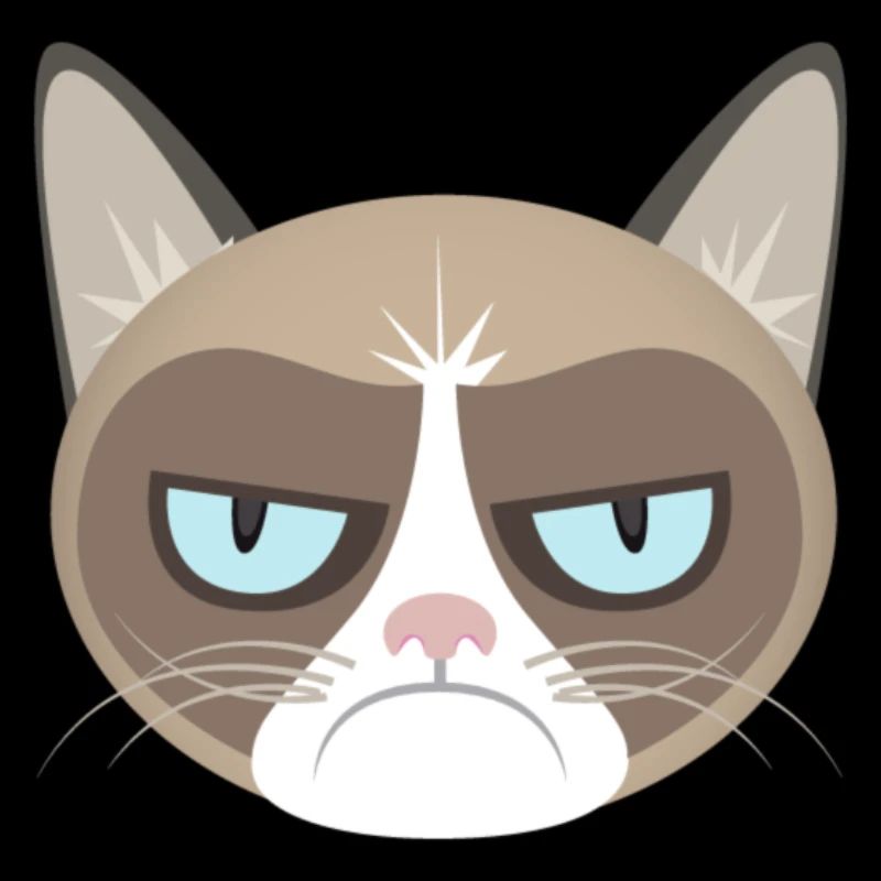 Chat grincheux