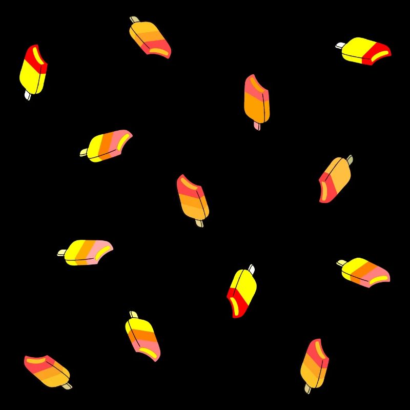 Popsicles in many colors as a gift Idea