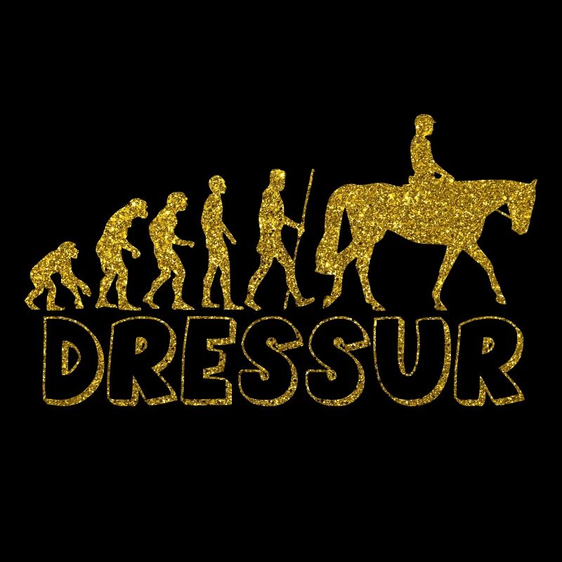 Evolution Dressur Golden Glitter Effekt