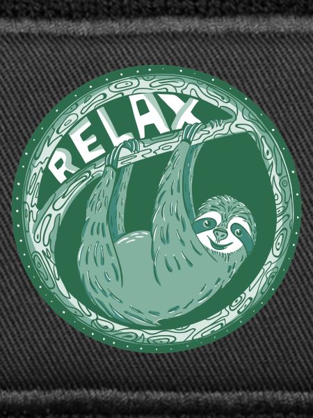 Relax - Green sloth