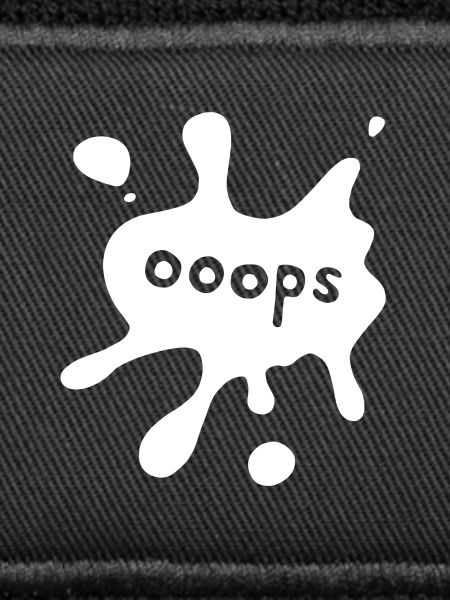 Fleck ooops white