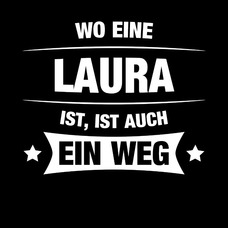 LAURA Spruch Geschenkidee Geburtstag Witzig Cool