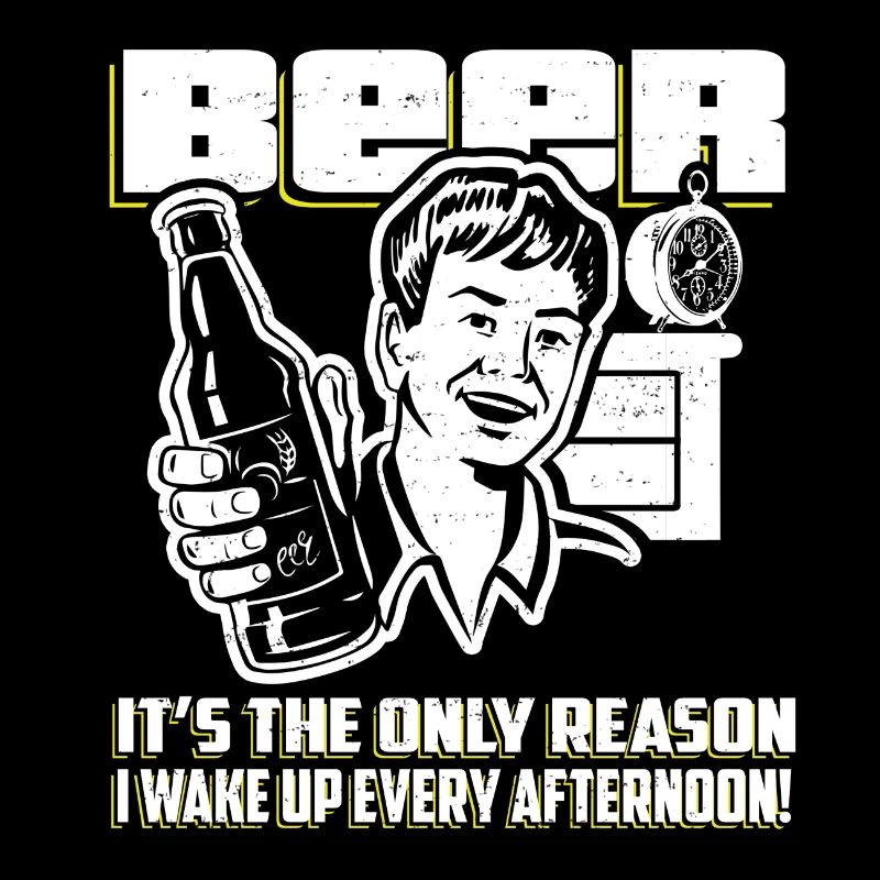 Beer Wakes Me Up Afternoon Gift