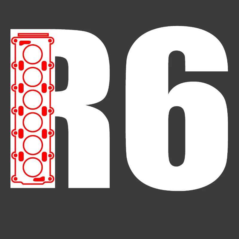 R6 inline six-cylinder in-line engine