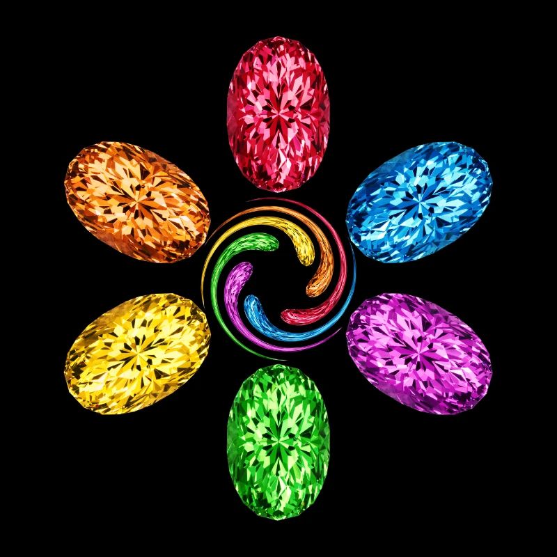Infinity Infinity Chakra Stones Spiral Magic