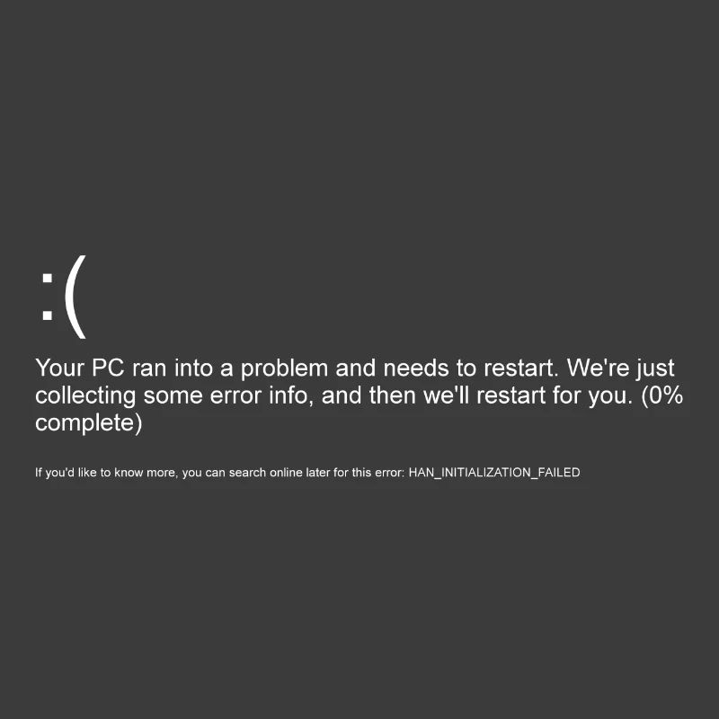 Windows 10 Fehlermeldung Bluescreen weiß