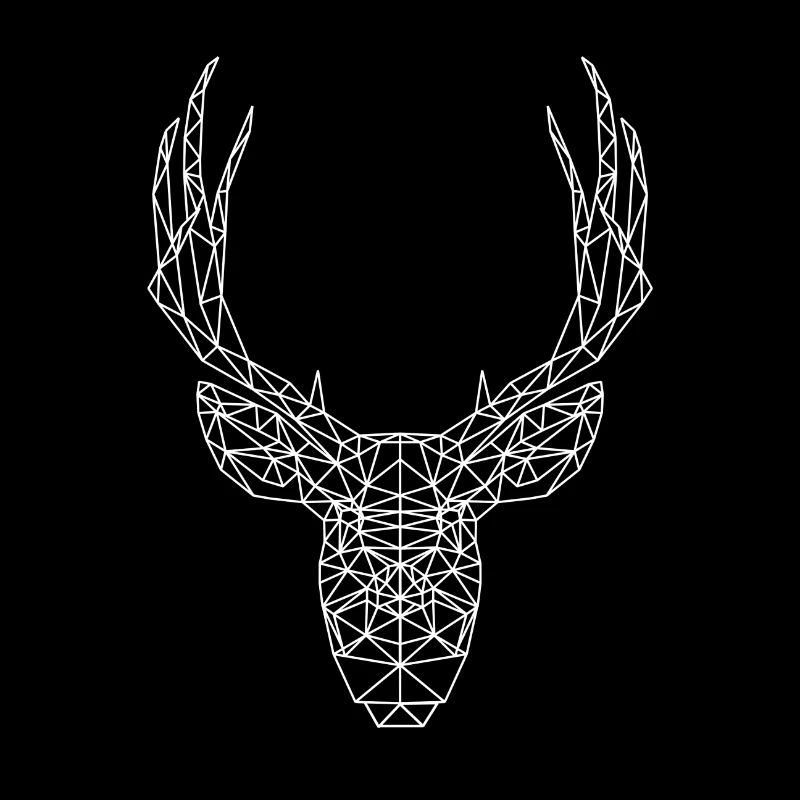 Deer Antlers Deer Wild Animal Gift Idea Style Cool
