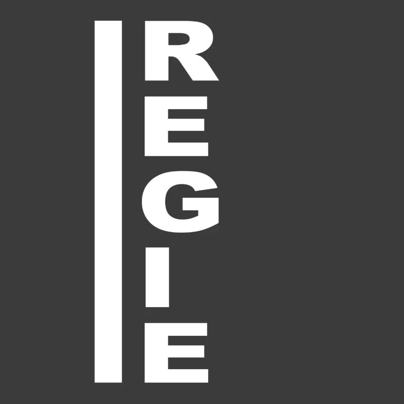 Directed vertically white