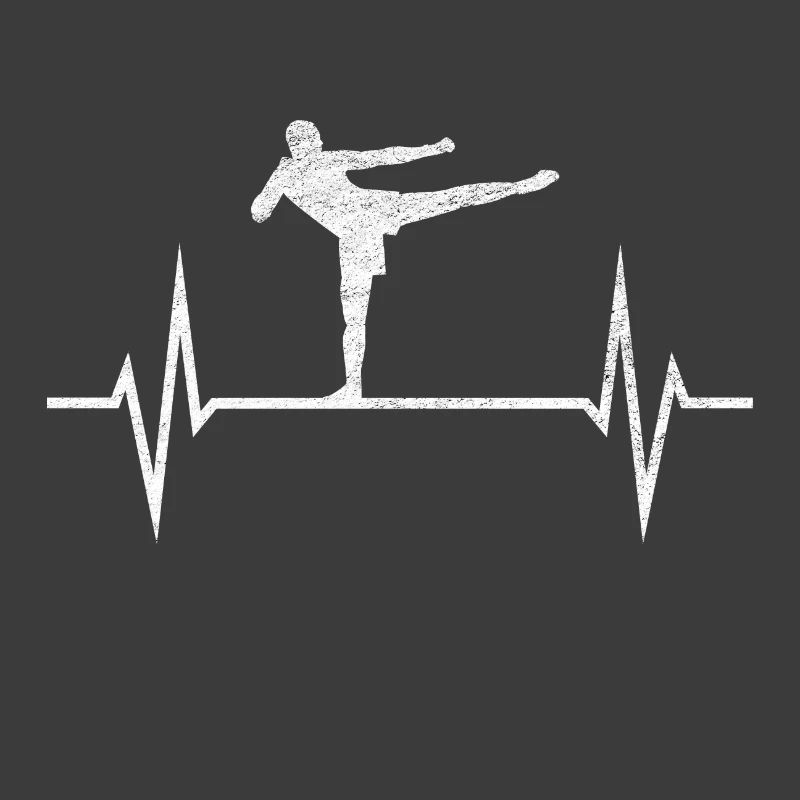 Kickboxing Kickboxer Martial Arts Retro Gift