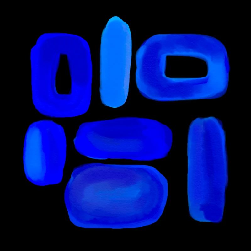 Blue Sky Abstract Design