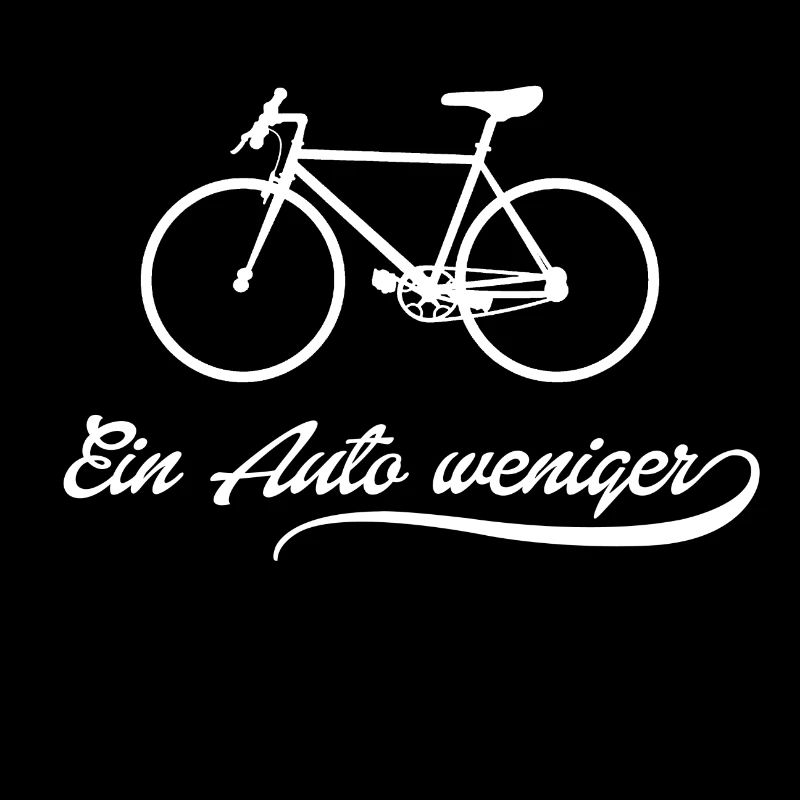 Fahrrad statt Auto Bewegung
