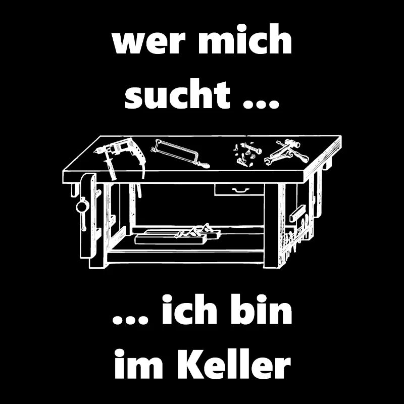 Heimwerker Bastler Hobby Keller Geschenk Werkbank