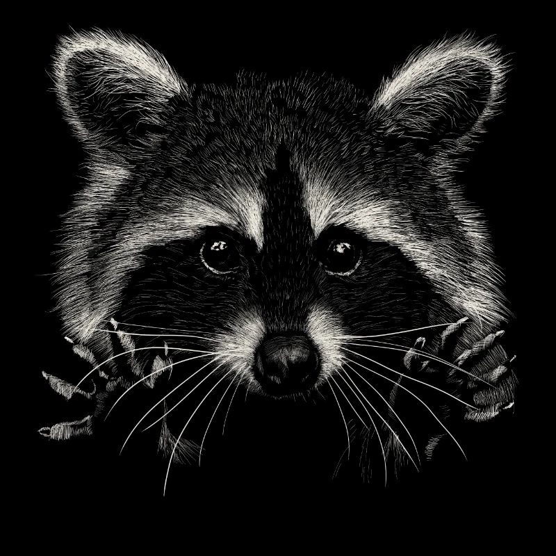 Waschbär