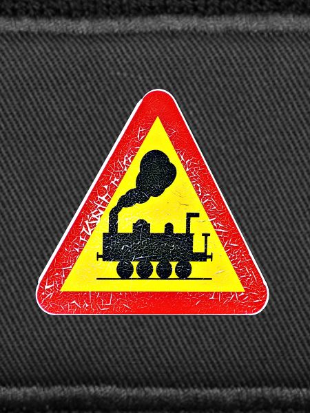 Train crosses