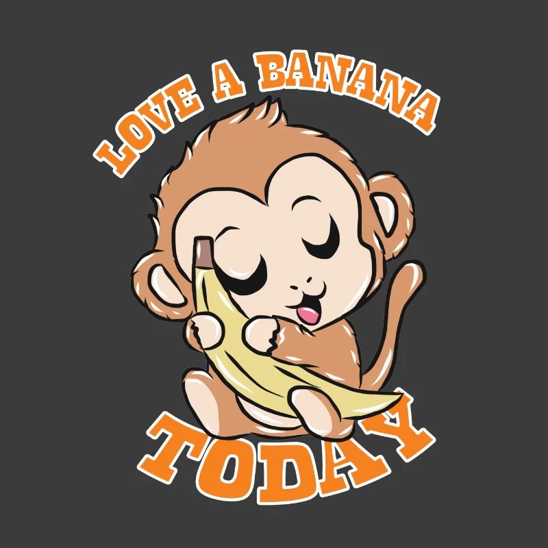 Affe Banane