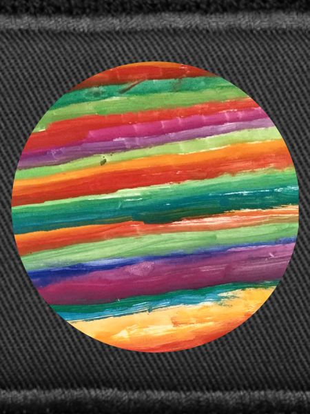 bunter gemalter Planet