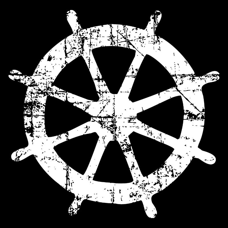 Steering Wheel Sail Boat Sailing Sailor