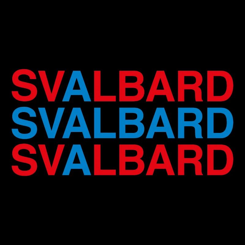 SVALBARD Norway Norway Norwegian Flag