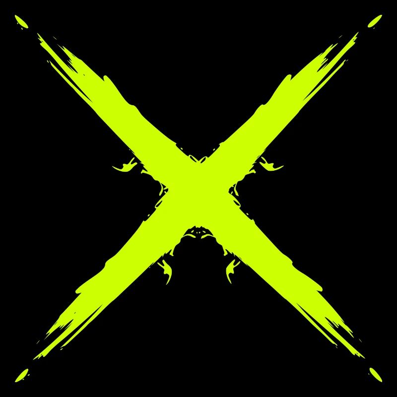 Cross design vector yellow