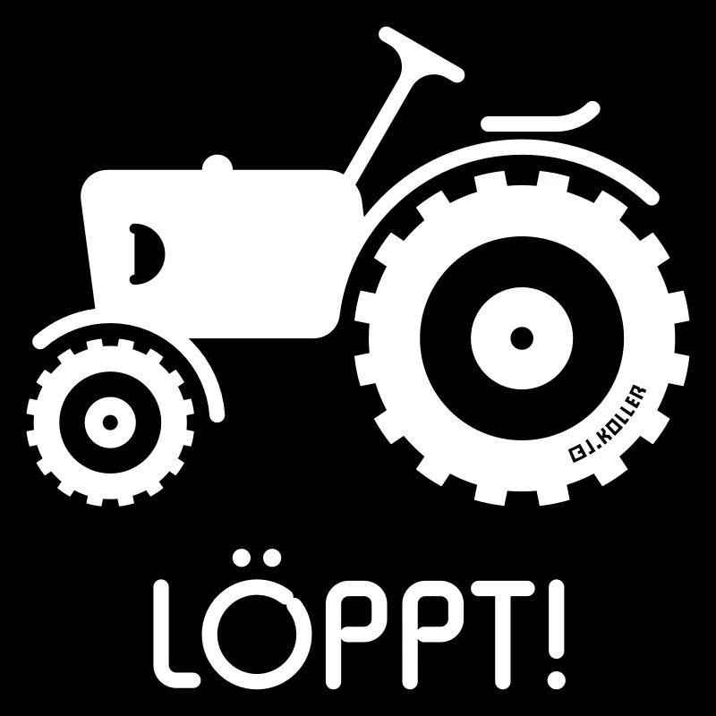 Löppt! (Trecker / Traktor / Plattdeutsch / Platt)