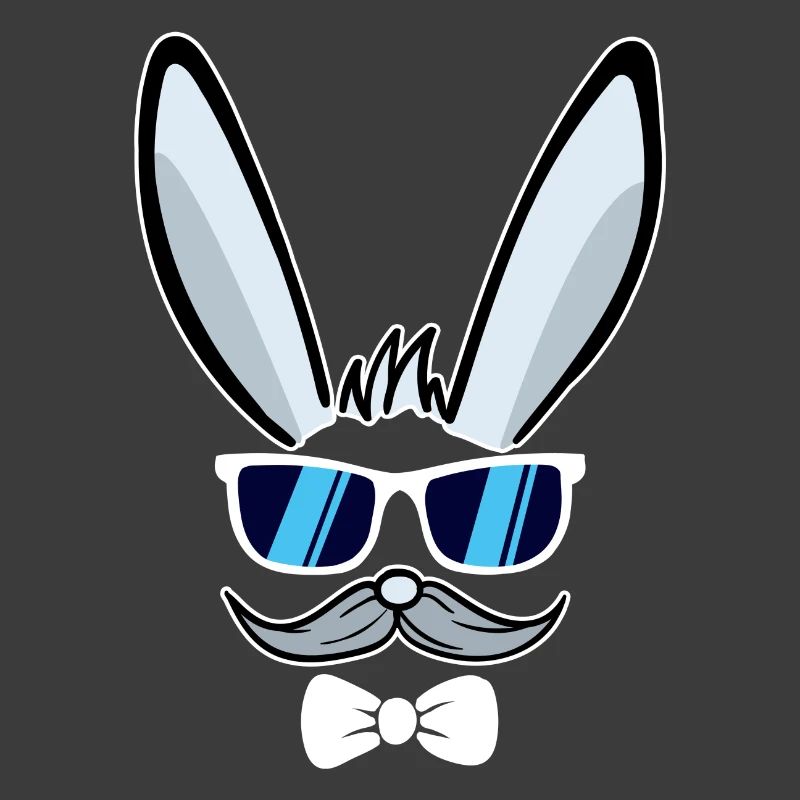 He | Easter bunny face Easter bunny Happy Easter