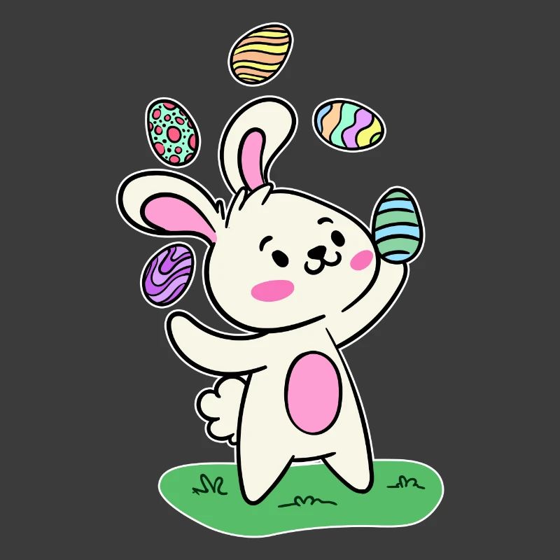 Easter bunny Easter bunny Easter eggs Happy Easter