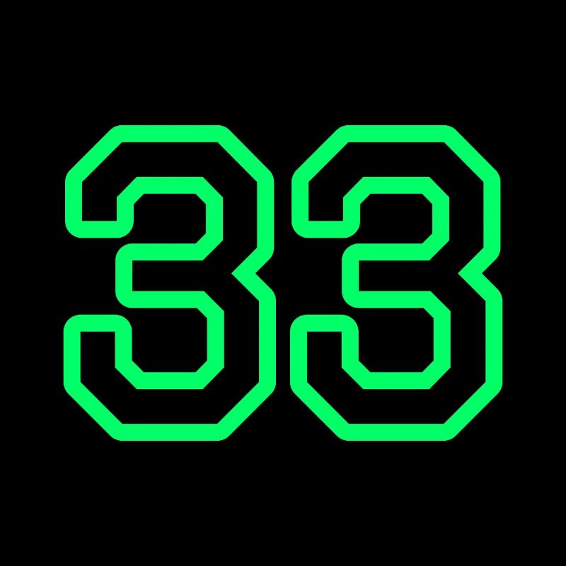 33 vert