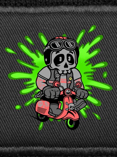 Skull Mofa Moped