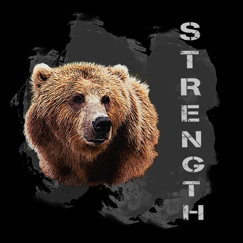Strength, Character, Kodiak Bear