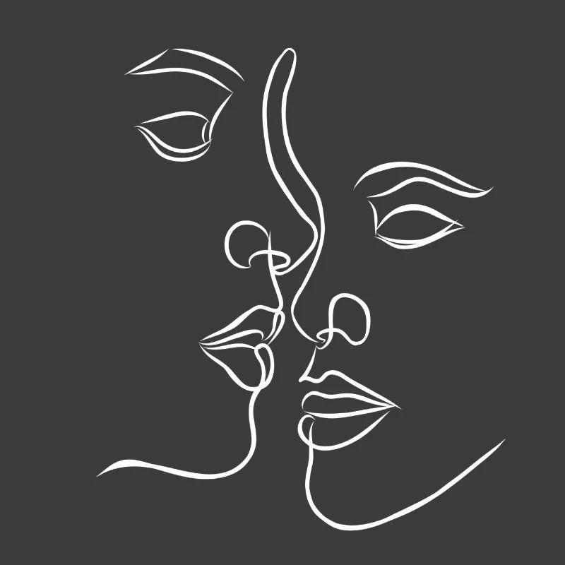 Faces in love
